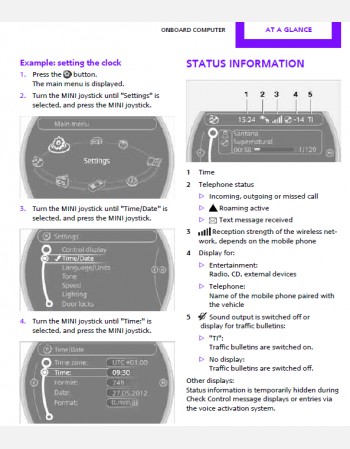 mini cooper 2013 owners manual